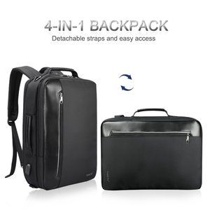 Water Repellent 4-in-1 Business Backpack 15.6 inch